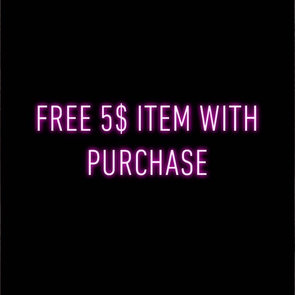 FREE 5$ ITEM W/ PURCHASE💎